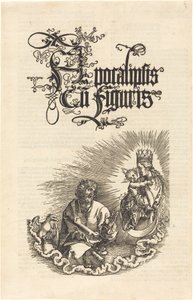 The Virgin Appearing to Saint John by Albrecht Dürer