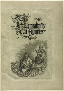 The Virgin Appearing to St. John, from The Apocalypse