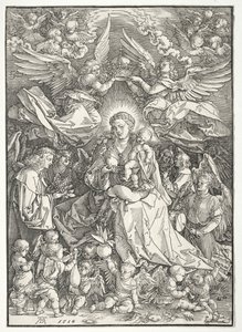 The Virgin Surrounded by Many Angels, 1518