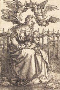 The Virgin and Child Crowned by Two Angels, 1518