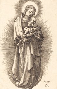 The Virgin and Child on a Crescent with a Diadem