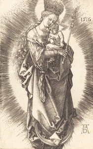 The Virgin and Child on a Crescent with a Sceptre and a Starry Crown, 1516
