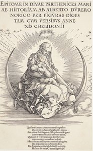 The Virgin on the Crescent by Albrecht Dürer