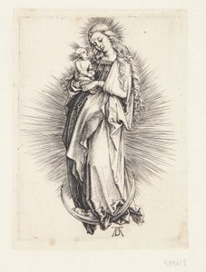 The Virgin on the Crescent by Albrecht Dürer