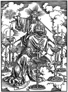The Vision of The Seven Candlesticks from the Apocalypse