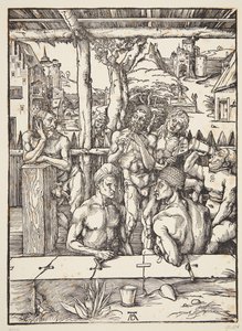 The Bath House by Albrecht Dürer