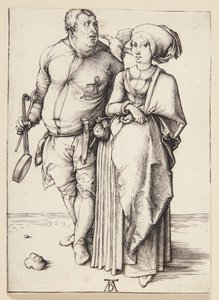 The Cook and His Wife by Albrecht Dürer