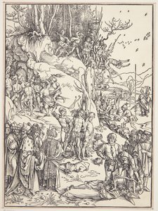 The martyrdom of the ten thousand by Albrecht Dürer
