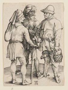 Three Market Peasants by Albrecht Dürer