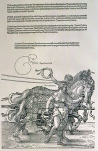 Triumphal Chariot of Emperor Maximilian I of Germany (1459-1519): (detail)