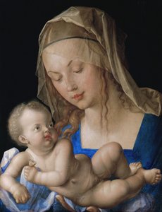 Virgin and Child with a Pear by Albrecht Dürer