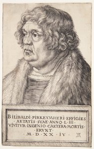 Willibald Pirckheimer by Albrecht Dürer