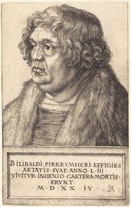 Willibald Pirckheimer by Albrecht Dürer