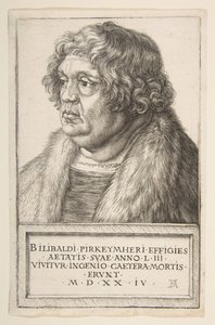 Willibald Pirckheimer by Albrecht Dürer