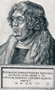 Willibald Pirckheimer by Albrecht Dürer