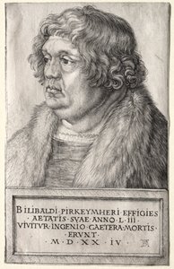 Willibald Pirkheimer by Albrecht Dürer