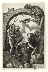 Christ at Limbo (with Adam and Eve) by Albrecht Dürer