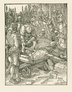 Christ Being Nailed to the Cross