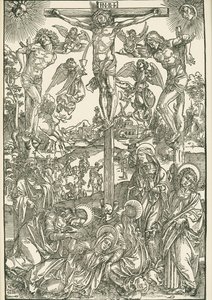 Crucifixion (The Great Calvary) by Albrecht Dürer or Duerer