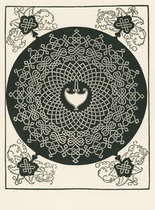 Knot with Heart-Shaped Centre-Piece and Angular Pattern by Albrecht Dürer or Duerer