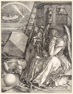 Melencolia I by Albrecht Dürer, One of His 3 Master Engravings Completed in 1514 by Albrecht Dürer