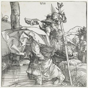 Saint Christopher by Albrecht Dürer