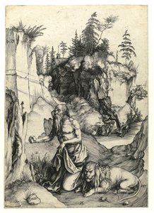 Saint Jerome penitent by Albrecht Dürer