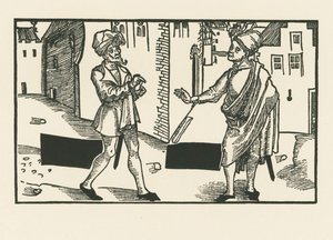 Sannio and Syrus by Albrecht Dürer or Duerer