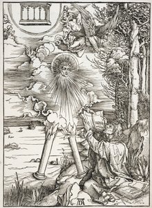 Scene from the Apocalypse, St. John Devouring the Book, Latin Edition