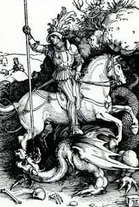St. George and the Dragon by Albrecht Dürer
