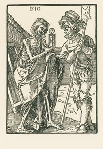 The Death and the Landsknecht by Albrecht Dürer or Duerer