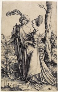 The Promenade, c. 1496 by Albrecht Dürer