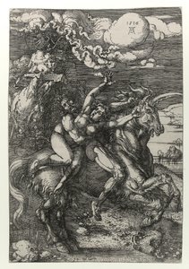 The abduction on the unicorn
