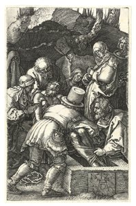 The burial of Christ
