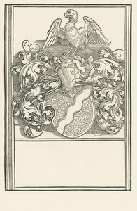 The coat of arms of Michael Behaim, c.1518-20