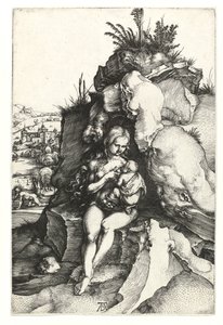 The penance of St John Chrysostom by Albrecht Dürer