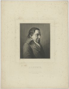 Portrait of Johann Gottlieb Fichte
