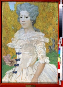 Portrait of a Marquise by Aleksandr Jakovlevic Golovin