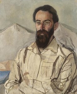 Portrait of Friedrich Eduardovich Krimmer by Aleksandr Jakovlevic Golovin