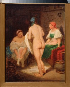 In Steam Bath by Aleksei Gavrilovich Venetsianov