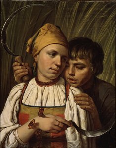 The Reapers, 1820s by Aleksei Gavrilovich Venetsianov