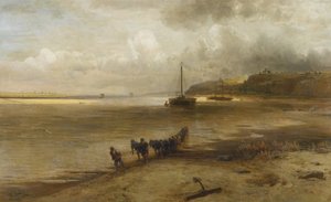 The Volga Near Yuryevets, 1870 by Alexei Kondratjewitsch Sawrassow