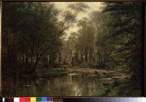 Landscape of La Veules in Normandy