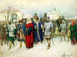 Martha the Mayoress Escorted to Moscow