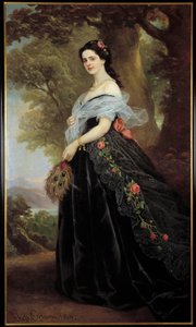 Portrait of the Countess Juliette Cotti by Alessando Ossani