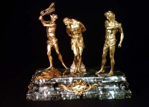Flagellation of Christ, mid 17th century by Alessandro Algardi