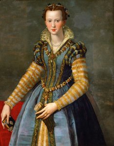 Portrait of Maria de Medici by Alessandro Allori