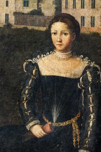 Portrait of a noblewoman (detail)