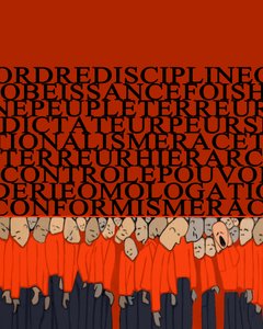 Allegory of Dictatorship (Illustration) by Alessandro Lonati