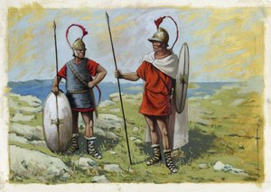 Tureophore Mercenary and Thorakites by Alessandro Lonati